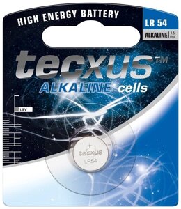 Tecxus LR54 75mah x1paline акумулятор (75.02.3735)