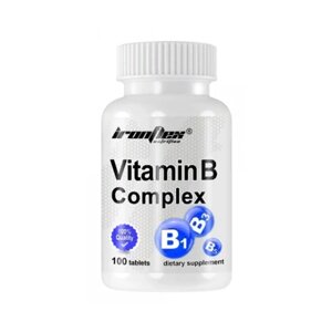 Вітамін A для спорту IronFlex Vitamin B Complex 100 Tabs