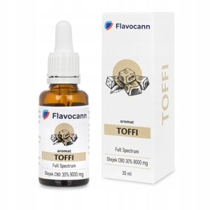 Олія КБД CBD oil 30% Flavocann Full Spectrum 30ml 9000mg TOFFI Польща в Дніпропетровській області от компании интернет-магазин "БЫТПРОМТОРГ"