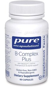 У комплекс Pure Encapsulations B-Complex Plus 60 Caps в Дніпропетровській області от компании интернет-магазин "БЫТПРОМТОРГ"