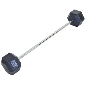 Штанга фіксована пряма гумова planeta-sport Rubber Hexagon Barbell 50кг Record TA-6230-50 l-95см в Дніпропетровській області от компании интернет-магазин "БЫТПРОМТОРГ"