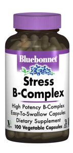 Стрес В-Комплекс 100, Bluebonnet Nutrition, 100 гелевих капсул в Дніпропетровській області от компании интернет-магазин "БЫТПРОМТОРГ"