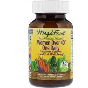 Вітамінно-мінеральний комплекс MegaFood Women Over 40 One Daily 60 Tabs