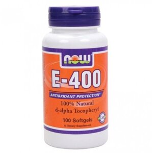 Вітамін E NOW Foods Vitamin E-400 100 Softgels в Дніпропетровській області от компании интернет-магазин "БЫТПРОМТОРГ"