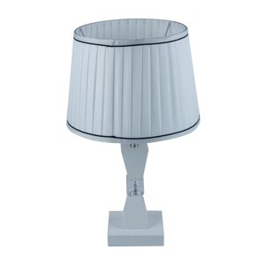 Настільна лампа світильник декоративний з абажуром Sunlight білий MT6238