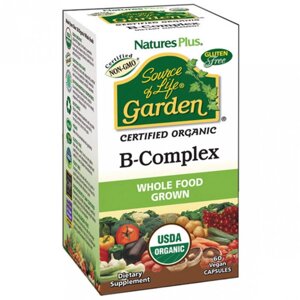 У комплекс Nature's Plus Source of Life Garden B-Cumplex 60 капсул (000002456) в Дніпропетровській області от компании интернет-магазин "БЫТПРОМТОРГ"