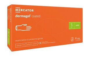 Рукавички латексні Mercator Medical Dermagel Coated S Білі 100 шт (00-00000136) в Дніпропетровській області от компании интернет-магазин "БЫТПРОМТОРГ"