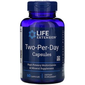 Вітамінно-мінеральний комплекс Life Extension Two-Per-Day Capsules 60 Caps LEX23176