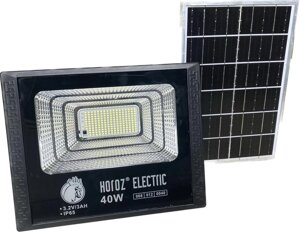 Прожектор світлодіодний на сонячній батареї "TIGER-40" NEW 40W 6400K в Дніпропетровській області от компании интернет-магазин "БЫТПРОМТОРГ"