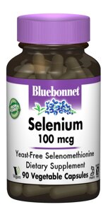 Селен 100мкг Bluebonnet Nutrition 90 гелевих капусул