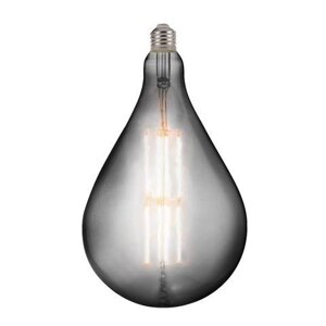 Лампа вінтажна світлодіодна Filament led TOLEDO 8W 2400К титан E27