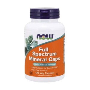 Мультимінеральний комплекс NOW Foods Full Spectrum Mineral 120 Veg Caps