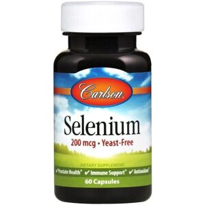 Комплекс Селен і Молібден Carlson Labs Selenium 60 Caps