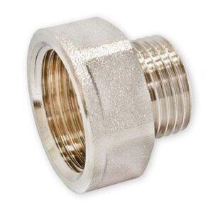 Перехідник SF 1/2"х3/4" нв нікельований