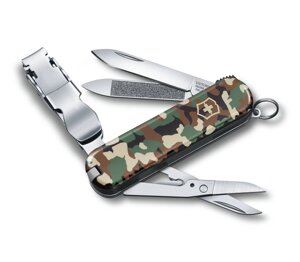 Швейцарський ніж Victorinox Nail Clip 580 65 мм 8 функцій Камуфляж (0.6463.94) в Дніпропетровській області от компании интернет-магазин "БЫТПРОМТОРГ"