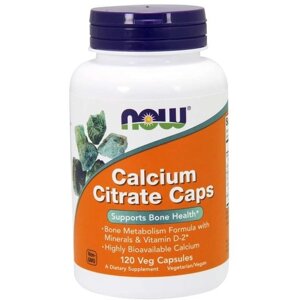 Мультимінеральний комплекс NOW Foods Calcium Citrate 120 Veg Caps в Дніпропетровській області от компании интернет-магазин "БЫТПРОМТОРГ"