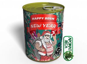 Консервовані шкарпетки Happy BDSM New Year Memorable Новорічні БДСМ Шкарпетки