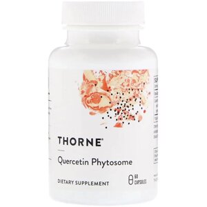 Кверцетин Фітосоми, Quercetin Phytosome, Thorne Research, 60 капсул