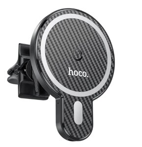 Автомобільний тримач для телефону Hoco CA85 з бездротовою зарядкою MagSafe 5W-15W