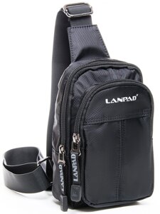 Невелика нагрудна сумка баретка слінг Lanpad LAN7662 Чорна в Дніпропетровській області от компании интернет-магазин "БЫТПРОМТОРГ"