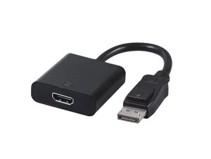 Перехідник моніторний Gutbay DisplayPort-HDMI M/F (HDMIекран) v1.1 1080p 0.15m D=6.0mm чорний (78.01.4374) в Дніпропетровській області от компании интернет-магазин "БЫТПРОМТОРГ"