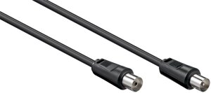 Кабель антенний-подовжувач Lucom RF: Coaxial M/F 10.0m 75 Ohm D=5.0mm 2xShielded чорний (25.02.5190) в Дніпропетровській області от компании интернет-магазин "БЫТПРОМТОРГ"