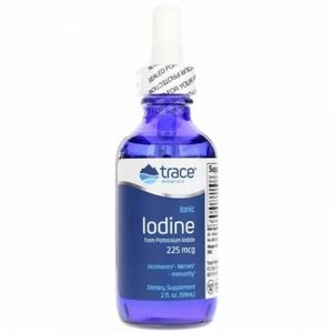 Мікроелемент Йод Trace Minerals Ionic Iodine 225 mcg 59 ml в Дніпропетровській області от компании интернет-магазин "БЫТПРОМТОРГ"