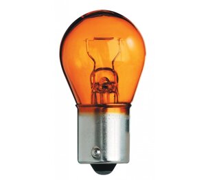 Автолампа ук. EA LightX PY21W 12V 21W BAU15S Amber