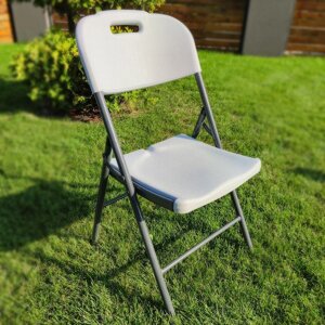 Складний стілець ( стандартний тип ) 47,5 * 59 * 86,5 см білий SW-00001607