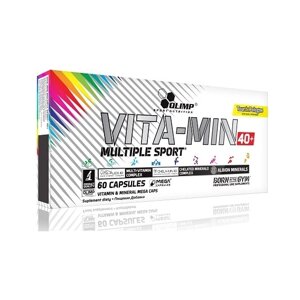 Вітамінно-мінеральний комплекс для спорту Olimp Nutrition Vita-Min Multiple Sport 40+ 60 Caps