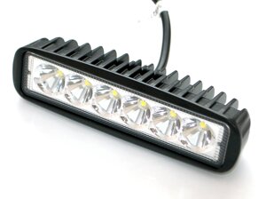 Світлодіодна фара AllLight 07type 18W 6chip EPISTAR spot 9-30V в Дніпропетровській області от компании интернет-магазин "БЫТПРОМТОРГ"