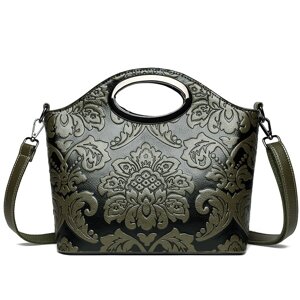 Сумка Italian Bags Pano 26х10х25,5 см Зелений (id_1392)