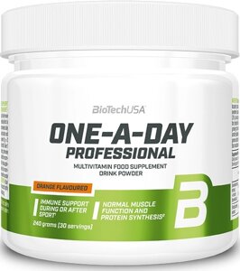 Вітамінно-мінеральний комплекс для спорту BioTechUSA One-A-Day 240 g /30 servings/ Orange