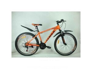 Велосипед 26 5,0 STEEL рама 16 (21 sp) чорно-помаранч. ТМ GENERAL