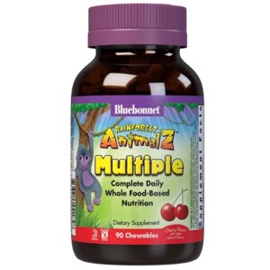 Вітамінно-мінеральний комплекс Bluebonnet Nutrition Rainforest Animalz Multiple Complete Daily 90 Chewables Cherry в Дніпропетровській області от компании интернет-магазин "БЫТПРОМТОРГ"