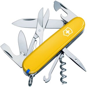 Складаний ніж Victorinox CLIMBER 91 мм 14 функцій Жовтий (1.3703.8)