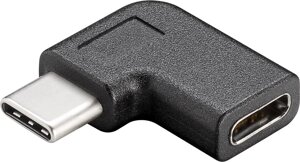 Перехідник обладнання Goobay USB Type-C M/F (адаптер) (USB3.0) 90°вбік 5Gbps чорний (75.04.5402) в Дніпропетровській області от компании интернет-магазин "БЫТПРОМТОРГ"