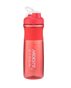 Пляшка для води Smart Bottle 1000 мл червоній тритан Ardesto AR2204TR в Дніпропетровській області от компании интернет-магазин "БЫТПРОМТОРГ"