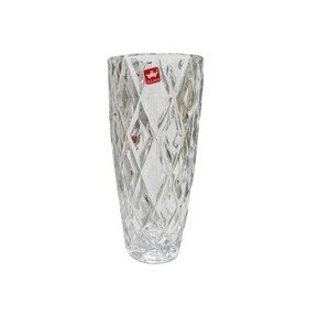 Ваза скляна Diamond 27.5 см Yujing Glassware 2754/6902-1 в Дніпропетровській області от компании интернет-магазин "БЫТПРОМТОРГ"