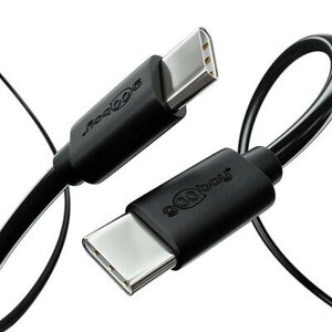 Кабель пристроїв Goobay USB Type-C M/M  1.0m (USB2.0) 480Mbps 3A AWG20+28 чорний (75.06.6318) в Дніпропетровській області от компании интернет-магазин "БЫТПРОМТОРГ"