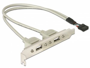 Планка корпусна Lancom USB2.0 Ax2-PinHeader 0.30 Slot Bracket Сірий (78.01.4334) в Дніпропетровській області от компании интернет-магазин "БЫТПРОМТОРГ"