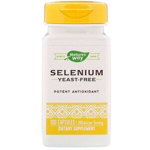 Селен, Selenium, 200 мкг, Nature's Way, 100 капсули в Дніпропетровській області от компании интернет-магазин "БЫТПРОМТОРГ"