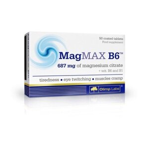 Вітамінно-мінеральний комплекс для спорту Olimp Nutrition MagMAX B6 50 Tabs