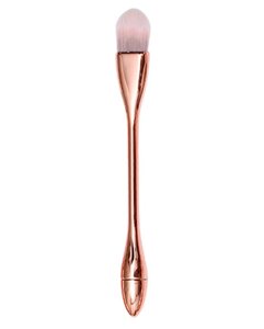 Пензель для нанищення масок і глини Plump mask rose gold