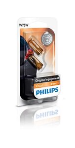 Автолампа ук. PHILIPS 12396NAB2 WY5W 12V 5W W2,1X9,5d