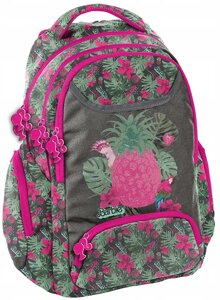 Яскравий жіночий рюкзак для міста Paso BAH-2908 22L Сіро-рожевий в Дніпропетровській області от компании интернет-магазин "БЫТПРОМТОРГ"