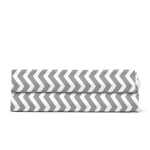 Дитяче простирадло 110х160 см GREY ZIGZAG CS1 Cosas