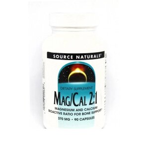 Мікроелемент Магній Source Naturals Mag/Cal 2:1 90 Caps в Дніпропетровській області от компании интернет-магазин "БЫТПРОМТОРГ"