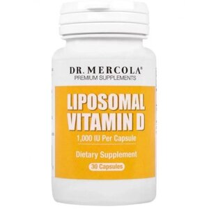 Вітамін D Dr. Mercola Liposomal Vitamin D, 1.000 IU 30 Caps MCL-01732 в Дніпропетровській області от компании интернет-магазин "БЫТПРОМТОРГ"