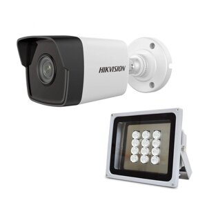 Комплект IP-відеокамера 2 Мп Hikvision DS-2CD1021-I (F) 2.8 мм та ІЧ-прожектор Lightwell LW12-100IR60-220 в Дніпропетровській області от компании интернет-магазин "БЫТПРОМТОРГ"